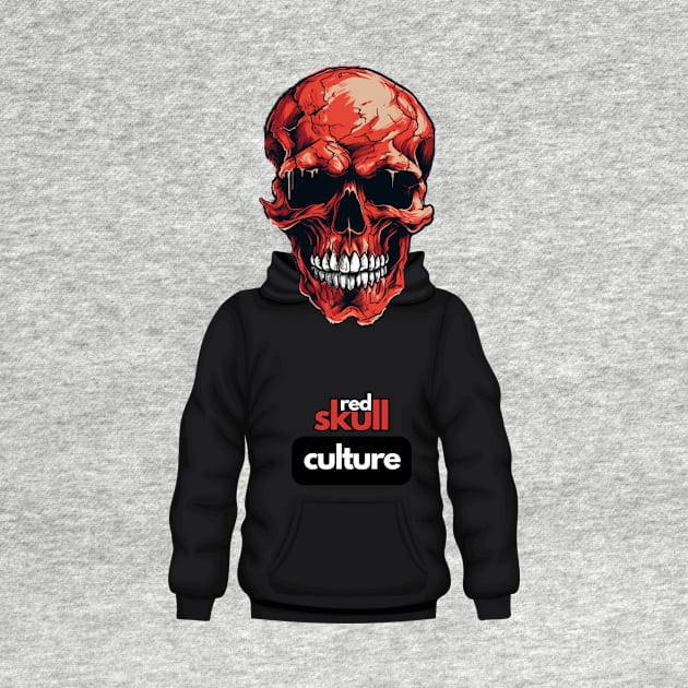 Red Skull Culture, Festival t-shirts, Unisex t-shirts, tees, men's t-shirt, women's t-shirt, summer t-shirts, trendy t-shirt, hoodies, gifts by Clinsh Online 